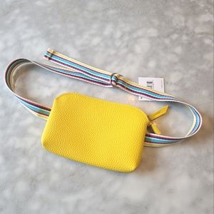 Barbie Nordstrom Fanny Hip Pack Vibrant Yellow Vegan Leather